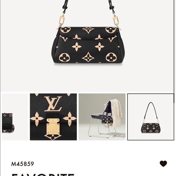 Louis Vuitton Favourite Bi-Color Monogram Empreinte Leather - Picture 5 of 14